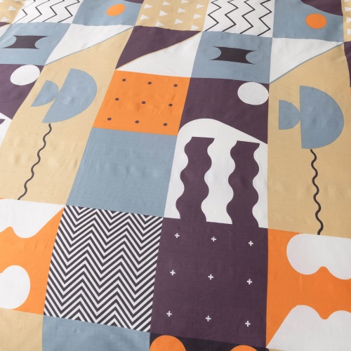 Комплект постельного белья Делюкс Сатин L459